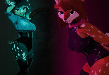 Hoodie + Latex Set by Sm4mmy